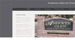 Desktop Screenshot of andoverglen.org